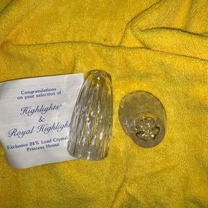 Princess House Vintage Salt and Pepper Shakers